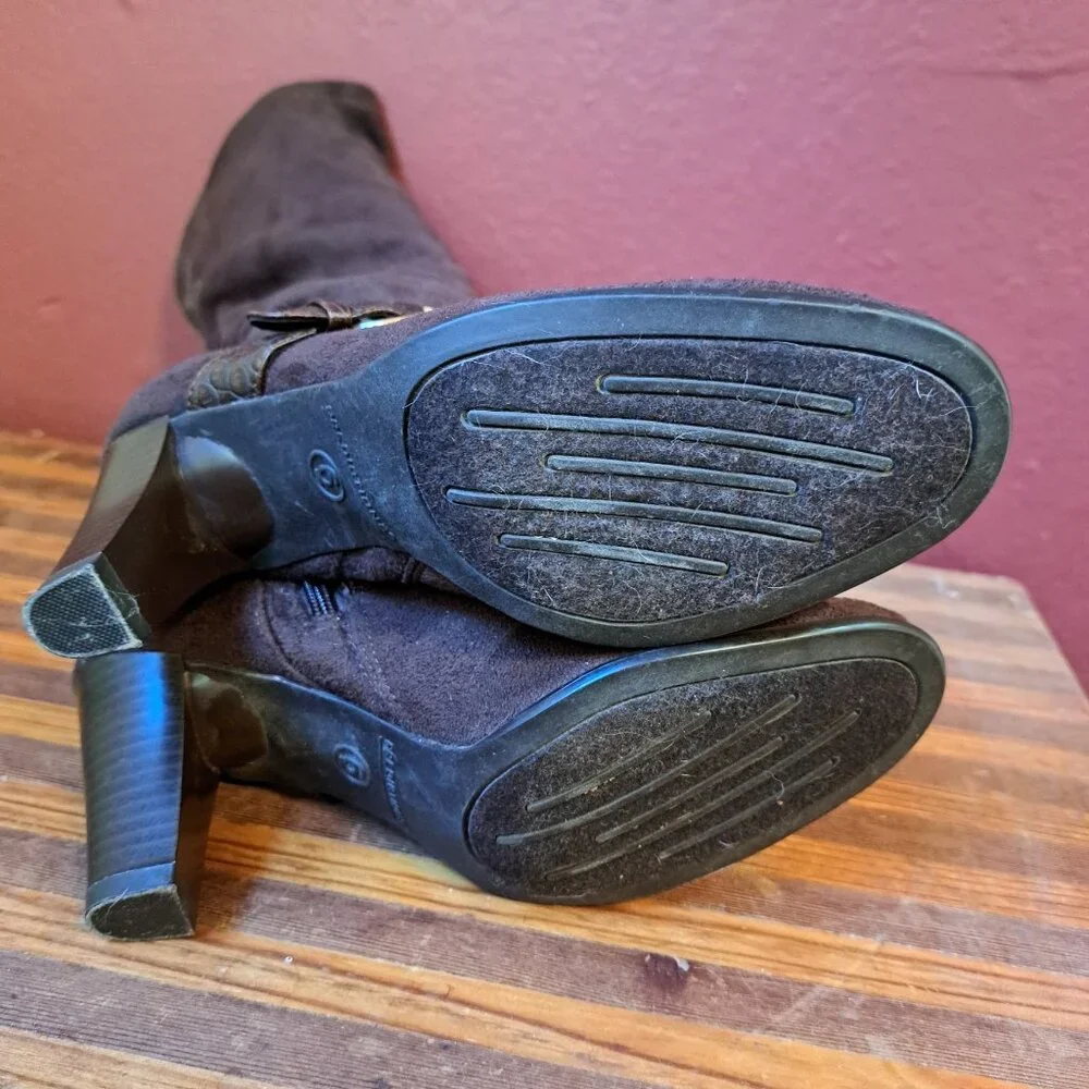 Faux Suede Boots - Picture 7 of 14